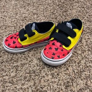 Hand painted toddler vans.